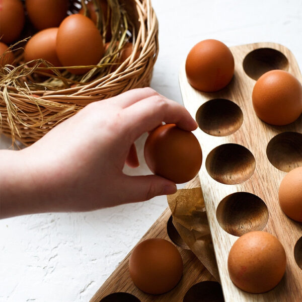 Wooden Egg Rack - Image 4