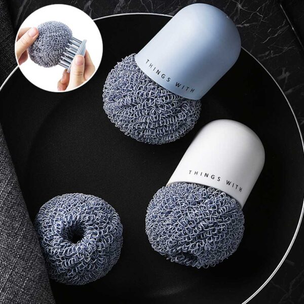 Kitchen Cleaning Brush Strong Decontamination Wash Pot Bowl Brush - Image 4