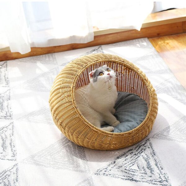 INSTACHEW NESTUO PET BED, Comfortable Bed, Sphere Shaped Pet - Image 5
