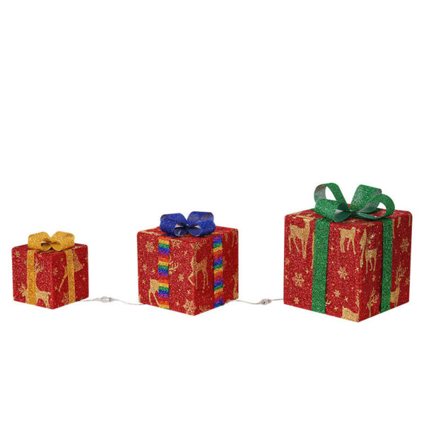 Luminous Christmas Gift Box Decoration - Image 5