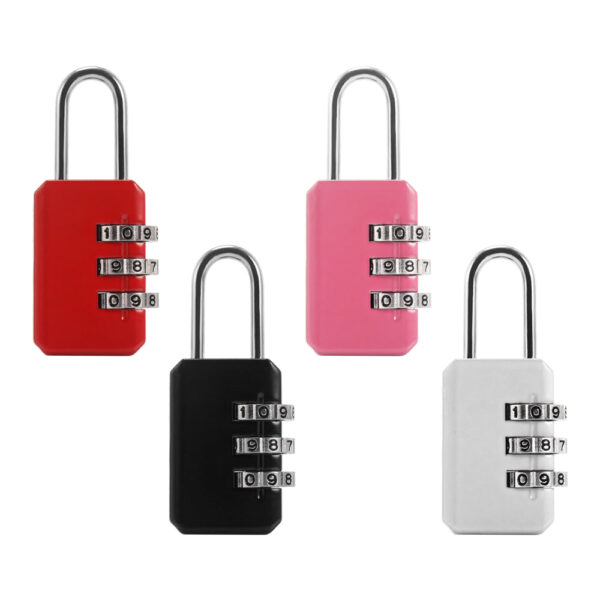 Resettable Dial Digit Suitcase Password Code Lock - Image 3