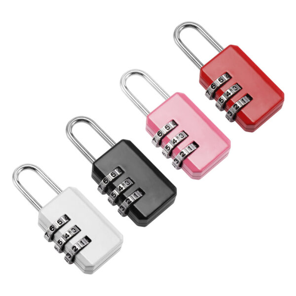 Resettable Dial Digit Suitcase Password Code Lock - Image 4