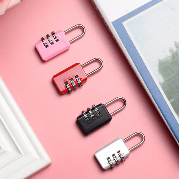 Resettable Dial Digit Suitcase Password Code Lock - Image 5