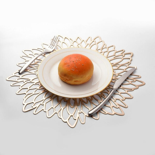 Gold Flower Placemat