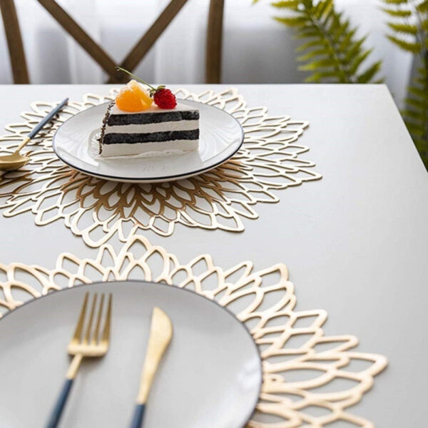 Gold Flower Placemat - Image 2