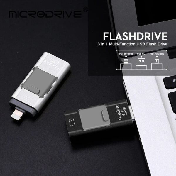 MicroDrive 3-in-1 USB Flash Drive - Image 7