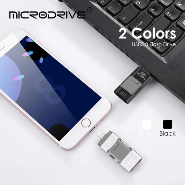 MicroDrive 3-in-1 USB Flash Drive - Image 8