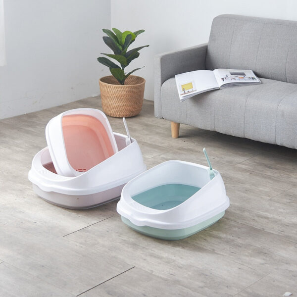 High Walled Pastel Litter Box - Image 4