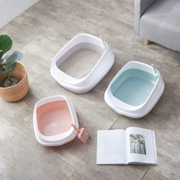 High Walled Pastel Litter Box - Image 3