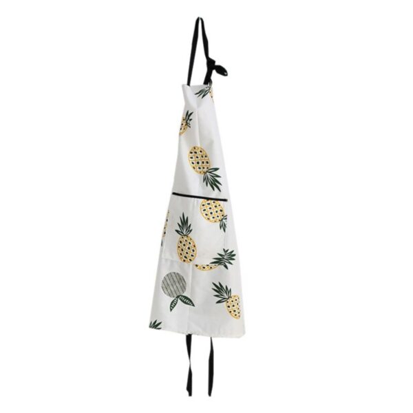 Pineapple Print Cotton Apron - Image 3