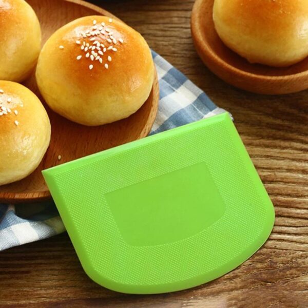 Plastic Cake Cream Spatula Dough Knife Cutter Butter Batter Scraper - Image 4