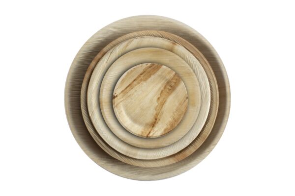 Palm Leaf Plates Round 7" Inch (Set of 25/50/100) - Image 4