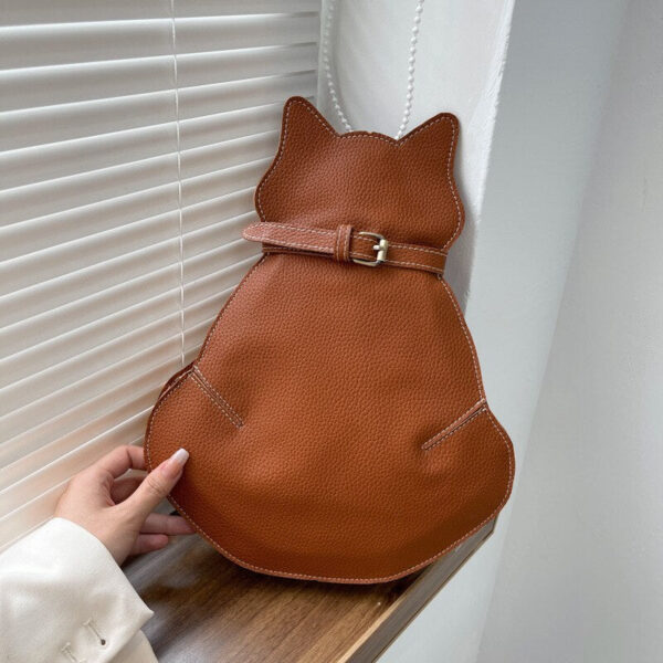 Cat Shaped Women's Crossbody Bag - Image 5