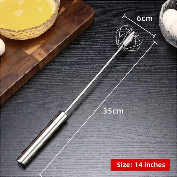 Stainless Steel Semi-Automatic Whisk - Image 10