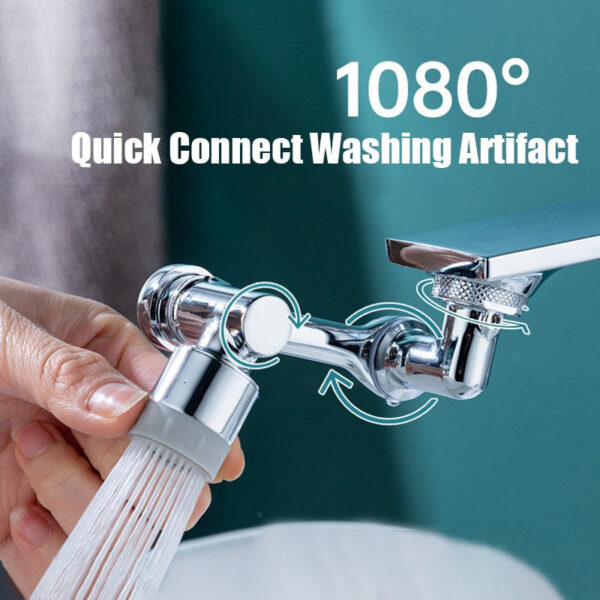1080° Rotating Splash Filter Faucet - Image 4