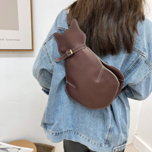 Cat Shaped Women's Crossbody Bag