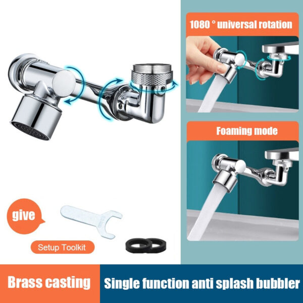 1080° Rotating Splash Filter Faucet - Image 6