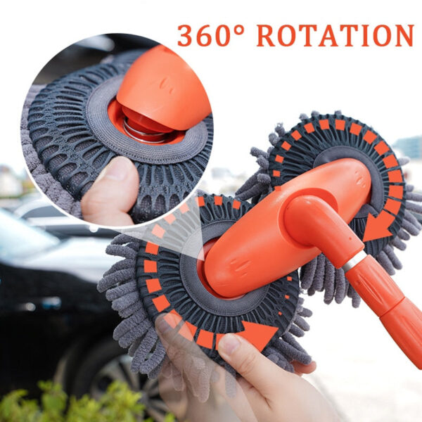 360° Rotation Car Wash Dual Brush - Image 9