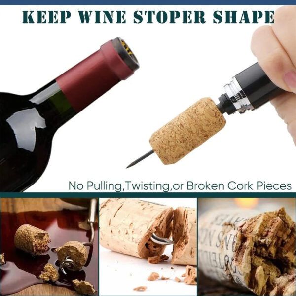 Air Pressure Wine Corkscrew - Image 10