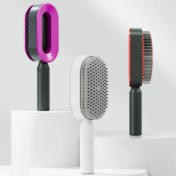 Self Cleaning Hair Brush - Image 2