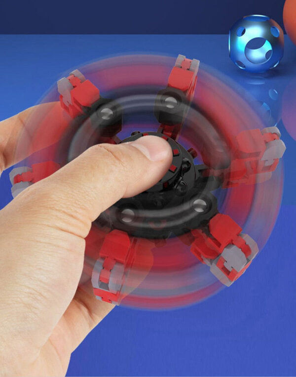 Spyderbot Fidget Transformable Chain Spinner Toy - Image 2