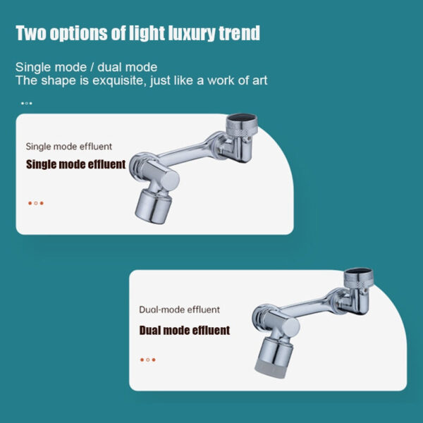 1080° Rotating Splash Filter Faucet - Image 5