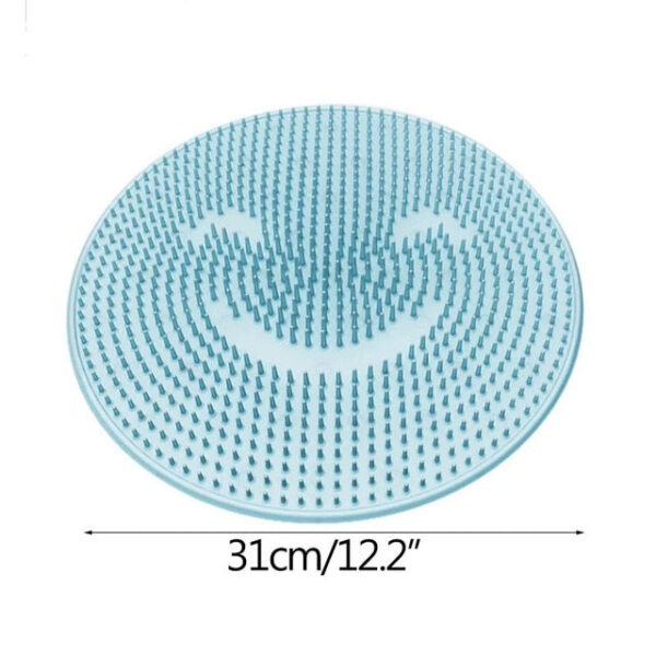 Foot Washing Brush Silicone Bath Foot Massage Pad Mat - Image 6