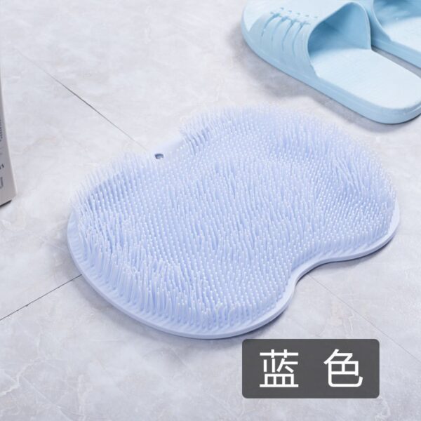 Foot Washing Brush Silicone Bath Foot Massage Pad Mat - Image 2