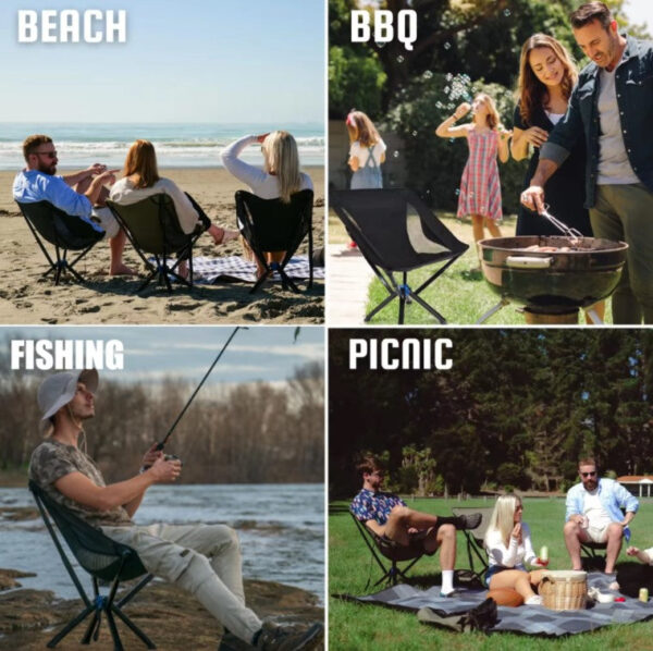 Qylara™ Portable Folding Chair - Image 4