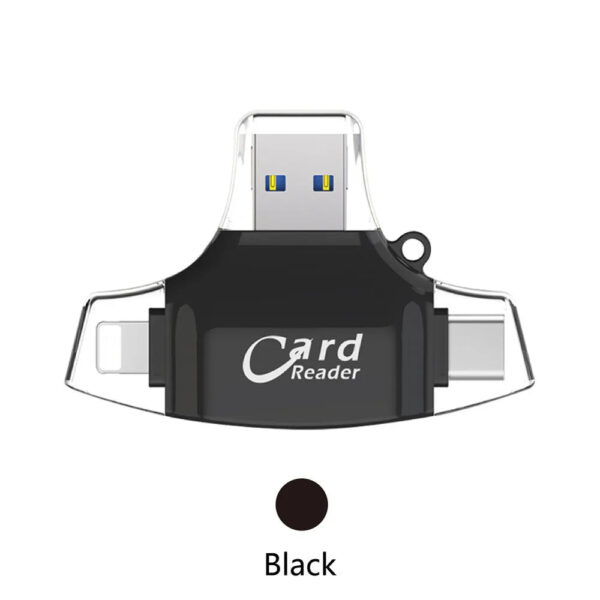 4 In 1 SD Card Reader Micro TF Adapter - Image 10
