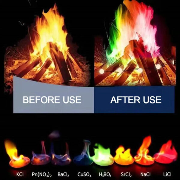 Magic Fire - Color Changing Flame Powder 150G - Image 4