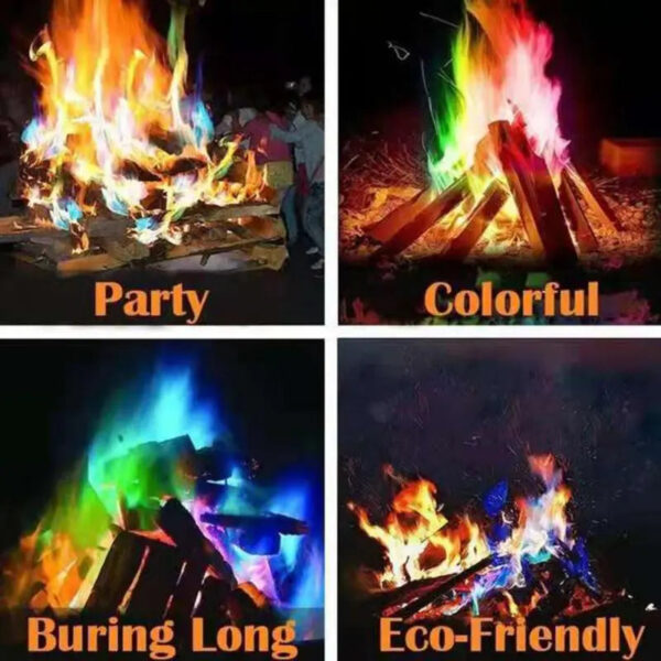Magic Fire - Color Changing Flame Powder 150G - Image 3