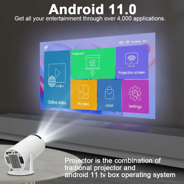 4K Mini Portable Projector - Image 4