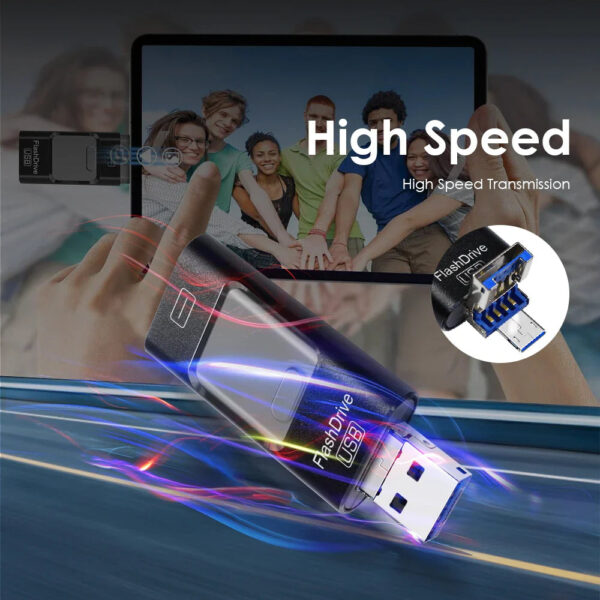 MicroDrive 3-in-1 USB Flash Drive - Image 9
