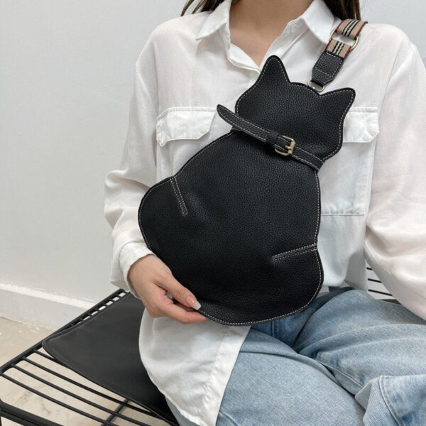 Cat Shaped Women's Crossbody Bag - Image 2