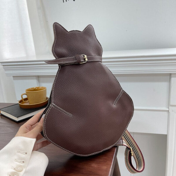 Cat Shaped Women's Crossbody Bag - Image 4