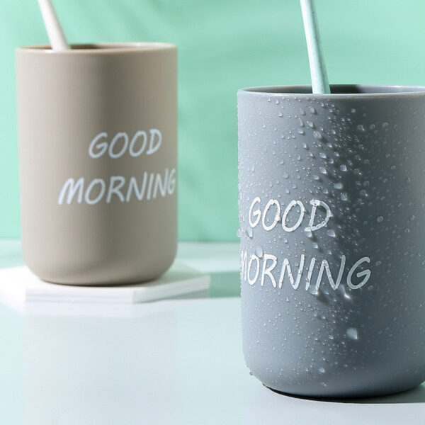 Good Morning Toothbrush Cup - Image 2