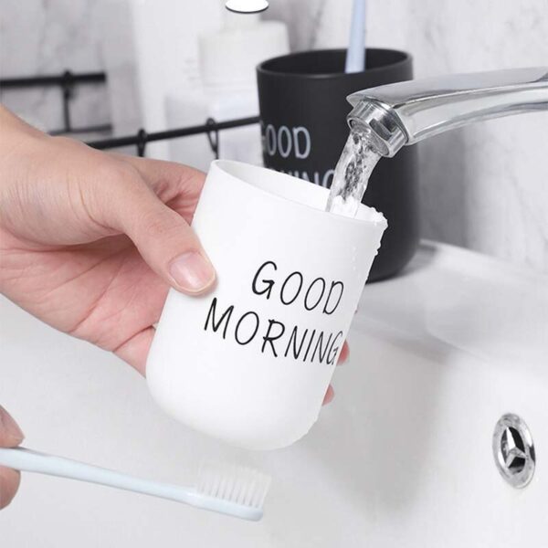 Good Morning Toothbrush Cup - Image 3