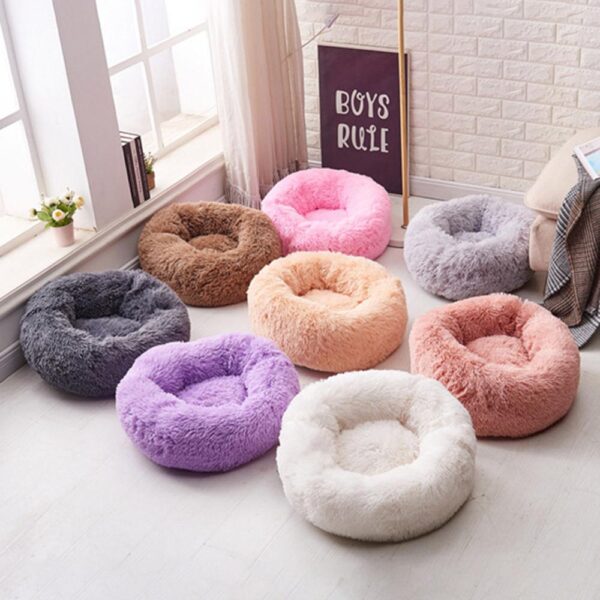 Plush Washable Pet Bed - Image 2