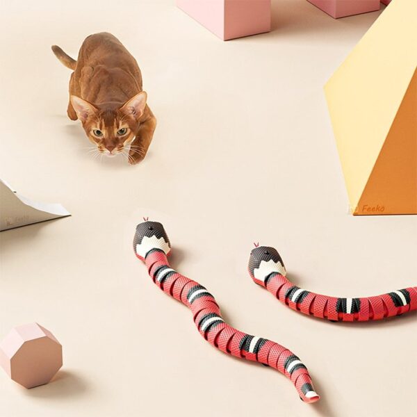 Trend Lency Smart Sensing Snake Electron Interactive Cat Toys