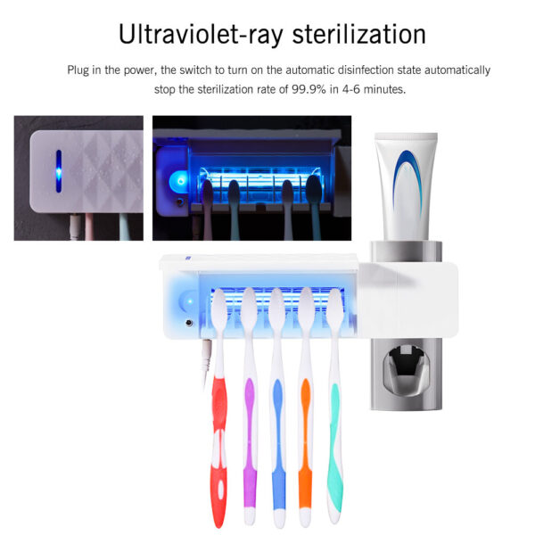 Anti-bacteria UV Automatic Toothbrush Sterilizer - Image 2