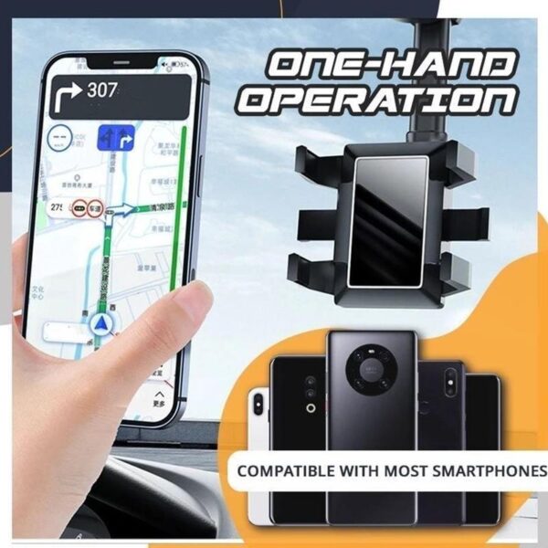 Rearview Mirror Phone Holder - Image 2