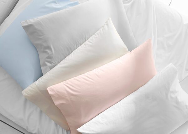 100% Supima Cotton, 400 Thread Count Percale Solid Sheet Set - Image 3