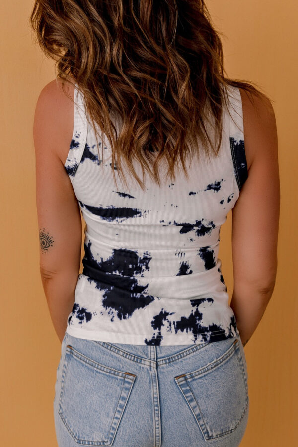 Tie-Dye Round Neck Tank - Image 3