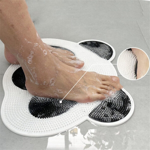 Panda Pattern Non-Slip Massage Bathroom Mat - Image 5
