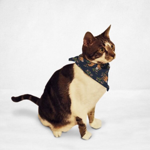 Silly Sloth Cat & Dog Bandana - Image 2