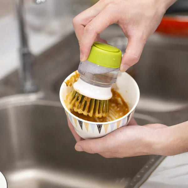 Multifunctional Pressing Cleaning Brush - Image 13