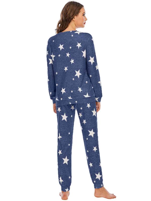 Star Top and Pants Lounge Set - Image 9