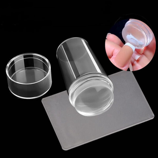 French Nails Silicone Stamper - Image 2