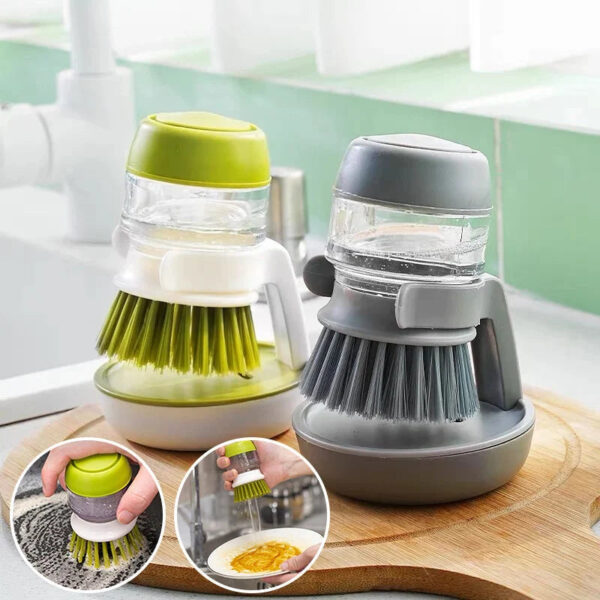 Multifunctional Pressing Cleaning Brush - Image 2